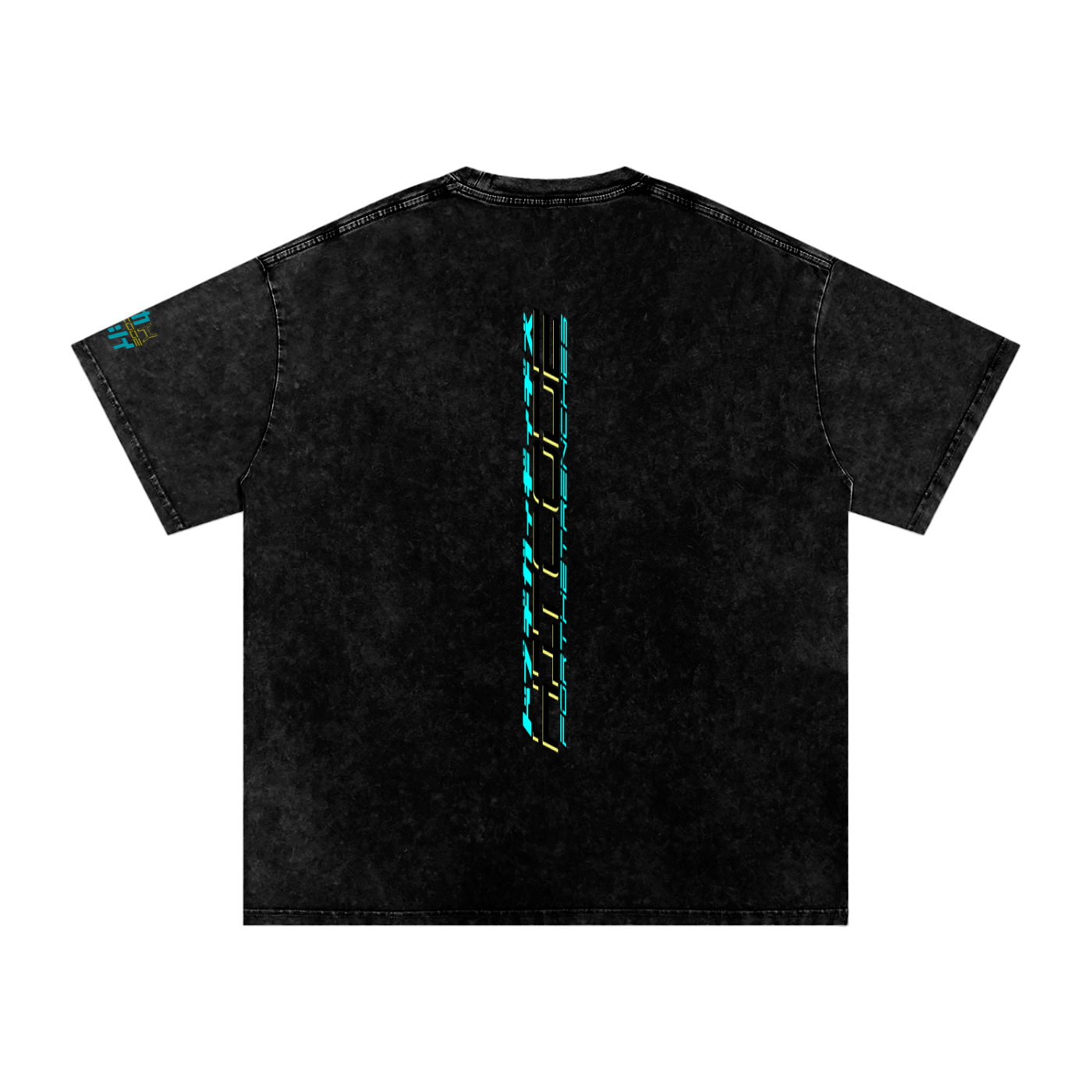 SPCE H0TB0X - Snow Washed Oversized Cotton T-Shirt