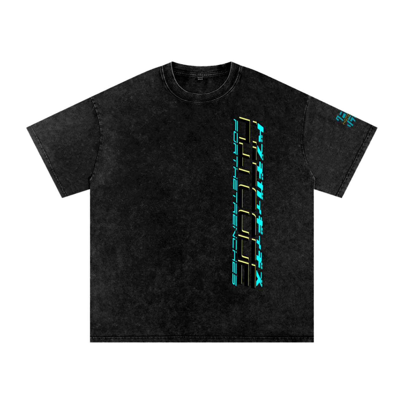TEAM-EIN - Snow Washed Oversized Cotton T-Shirt