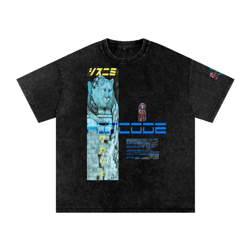 MAGUS-T- Washed Oversized Cotton T-Shirt