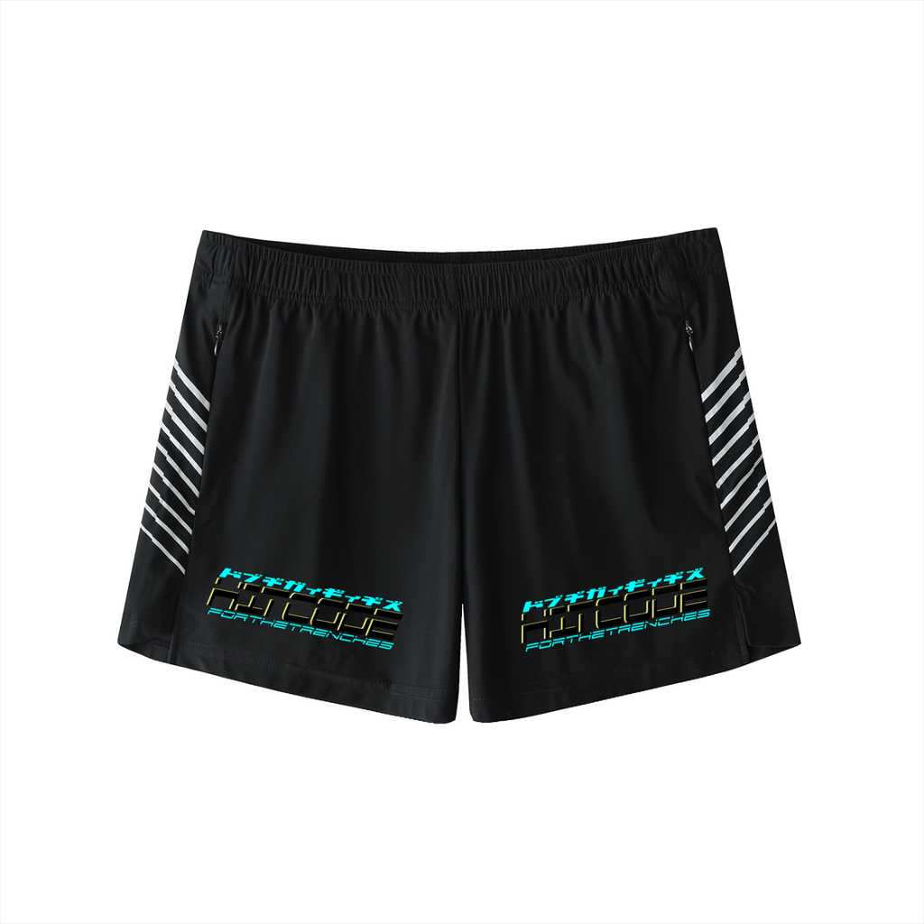 KCK - Men's Side-Stripe Performance Shorts