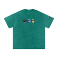 3STRANDS - Snow Washed Oversized Cotton T-Shirt