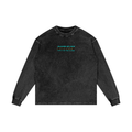 ROTT LS - Acid Wash Oversize Long Sleeve T-Shirt