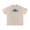 EDEIN - Snow Washed Oversized Cotton T-Shirt