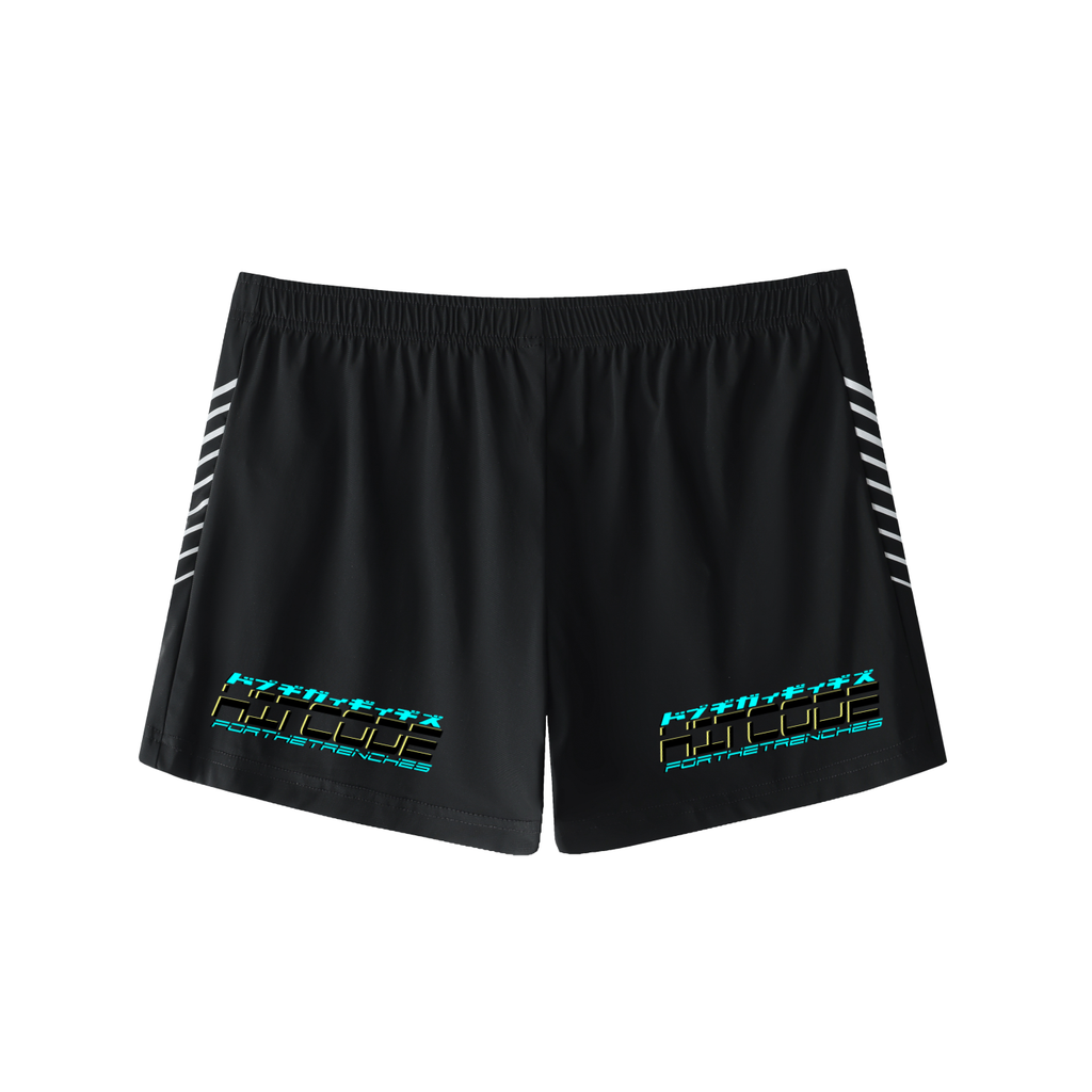 KCK - Men's Side-Stripe Performance Shorts