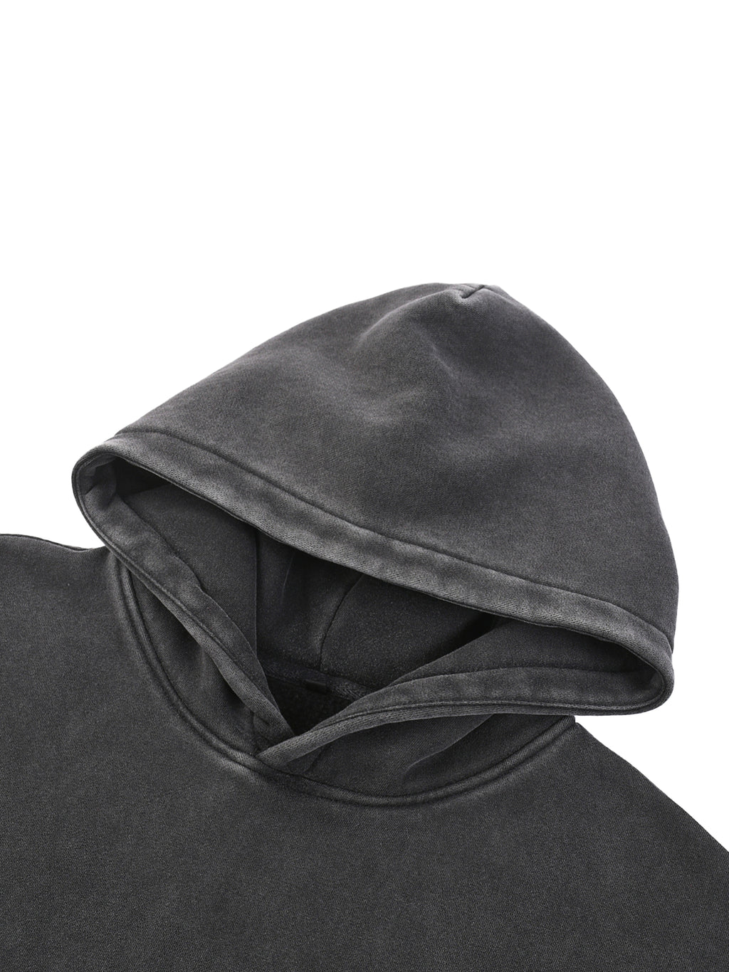 HITCODE- DELIA PULLOVER - Snow Wash Fleece Oversize Hoodie